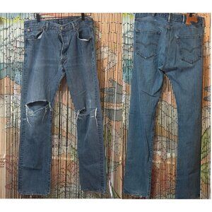 Levi's 501 100% Cotton Denim Jeans, Levi Strauss & Co., W 38 | L 36, Circa 2014